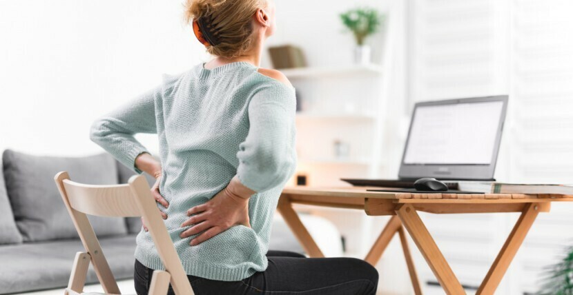 사무실에서 척추 부담을 줄이는 기본 원칙